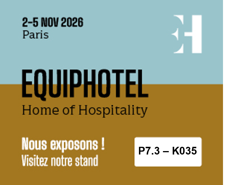 Agenda Transaxio Hôtel présence EquipHotel 26 stand K035 P7.3